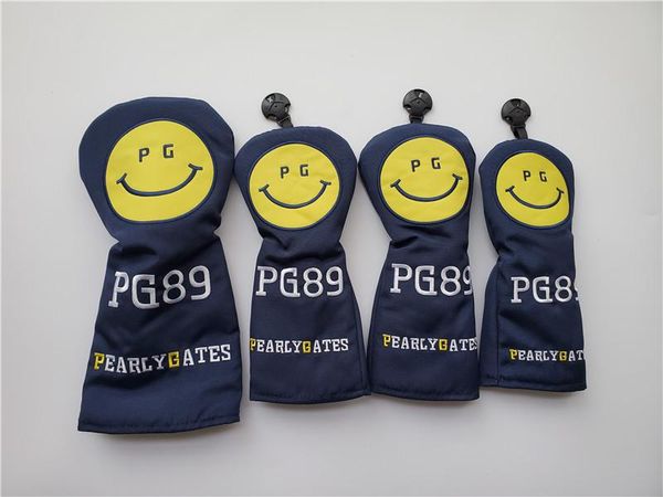 

golf bags vicky g clubs head cover pearly gates pg89 wood 1w3w5wut covers blue ems