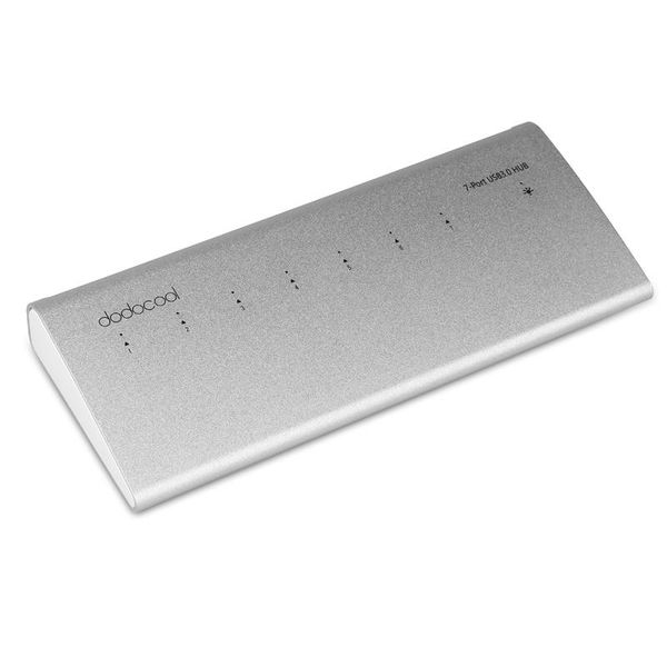 

hubs dodocool 7-port usb 3.0 hub superspeed 5gbps external ac adapter