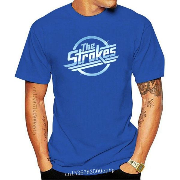 

men's t-shirts the strokes band logo t-shirt tee all size, White;black