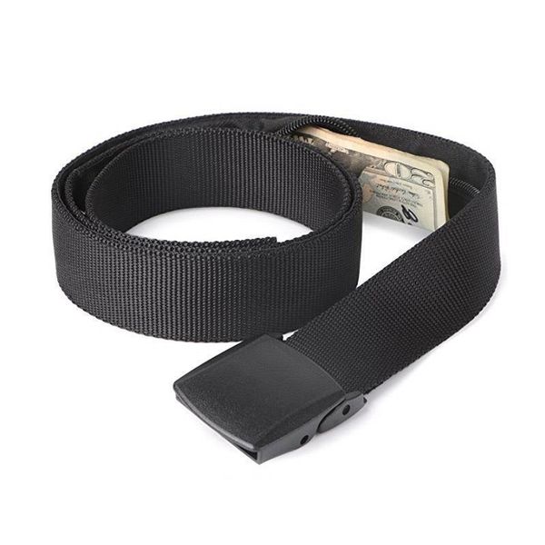 

travel security belt cash money strap anti theft waist packs nylon for women belt bag fanny pack cinturones hombre