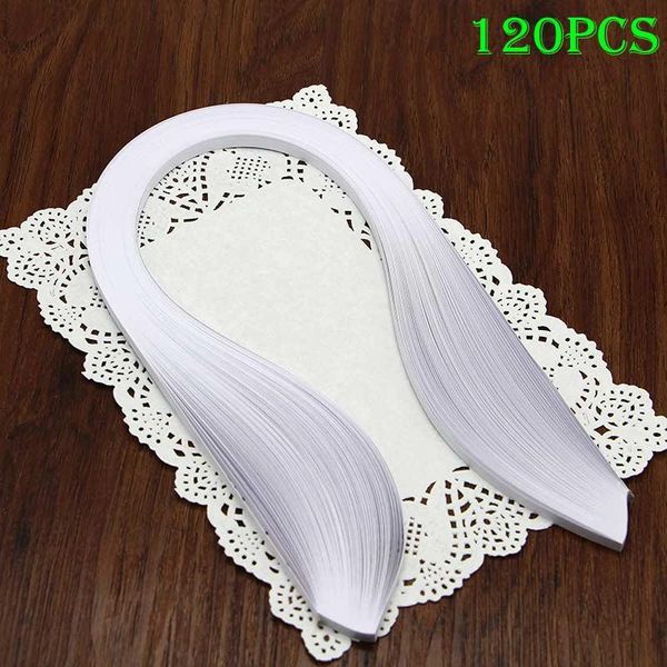 

other arts and crafts 120pcs 5mm white diy paper folding art quilling origami material frrg