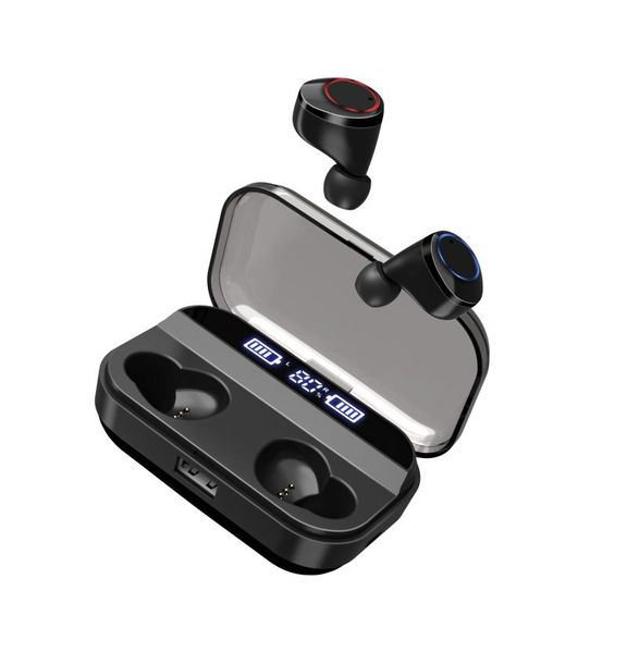 

convenient charging case bluetooth earplugs x11 headphones & earphones