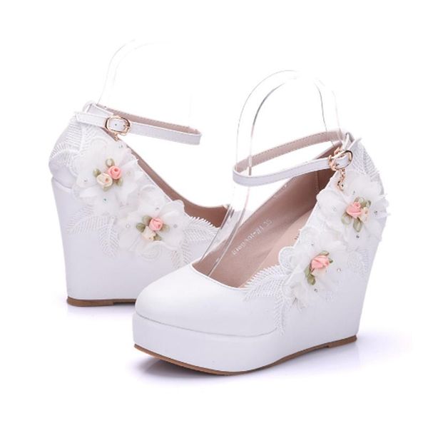 

dress shoes high heeled shoes, women's banquet wedding party flowers, slope, Black