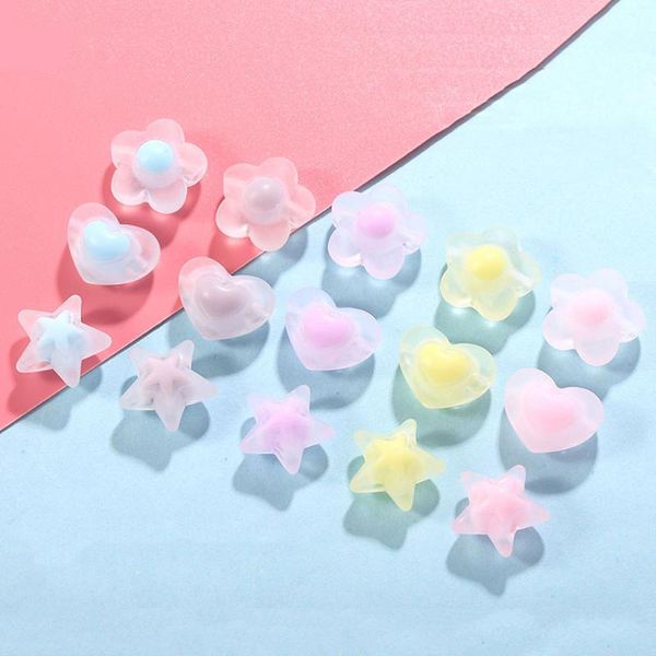 

nail art decorations charms diy star 3d candy color manicure ornaments love heart jewelry rhinestones, Silver;gold