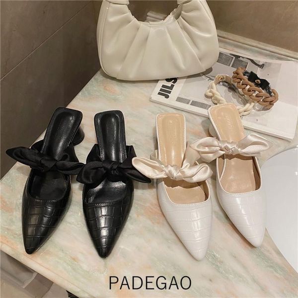 

slippers 2021 women's summer ol elegant outside fashion women, Black