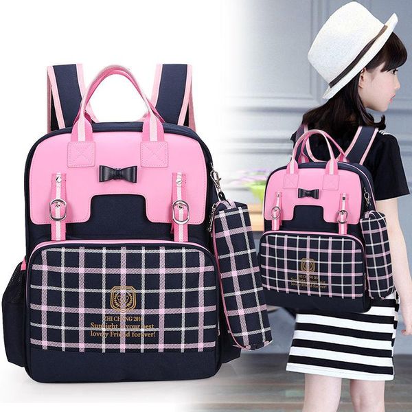 

school bags children's schoolbag primary girls grade 1-3-5 aged 6-12 shoulder backpack