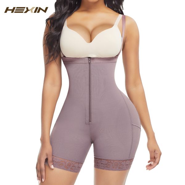 Butt Lifter Body Shaper Fajas Colombianas Waist Trainer Нижнее белье для похудения Корректирующее белье Трусики для живота Послеродовой корсет 220309