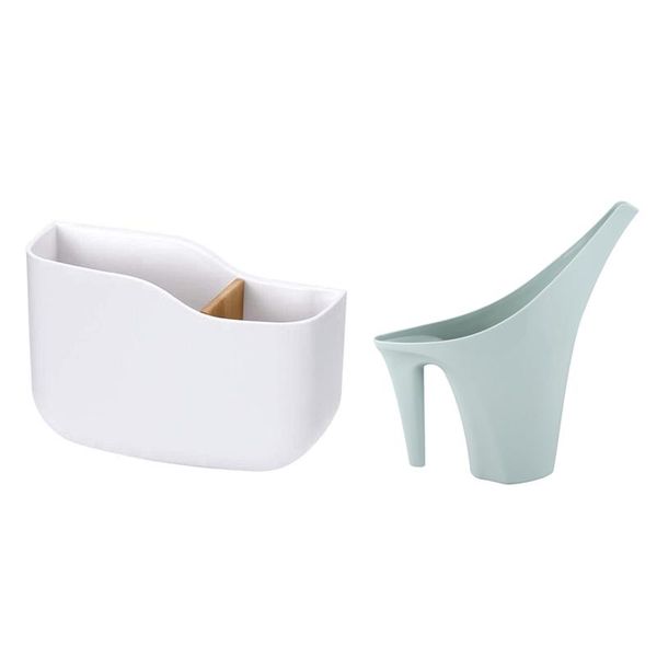 

watering equipments 1 pcs plastic flower can gardening tools kettle & remote control holder with no damaging screws