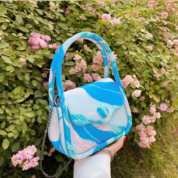 

evening bags gradient rainbow designer shoulder for women mini cute ladies crossbody bag sling female purses and handbags