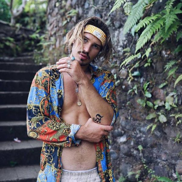

men's t-shirts summer men cardigan shirt casual hawaiian printed short sleeve loose male blouse clothing fashion shirts for, White;black
