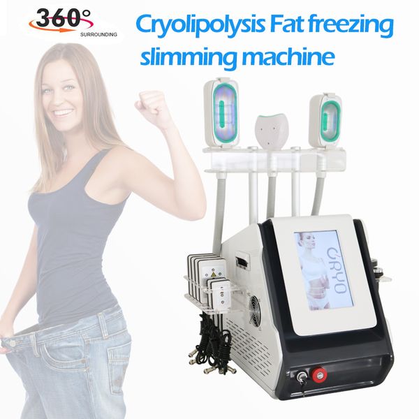 Yüksek Kalite Son 360 Cryolipolysis Zayıflama Makinesi Liposuction Kavitasyon Bel İnce RF Makineleri Selülit Bacakları Tedavi