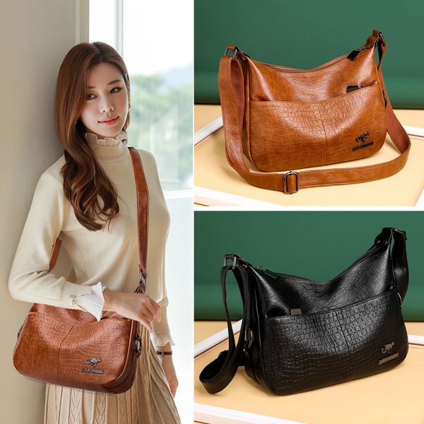 

fashion soft leather designer crossbody messenger bag