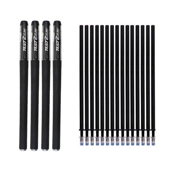 

4pcs/15pcs permanent gel ball pens pen black/blue/red ink paint drawing graffiti gels ballpoint school student office stationery