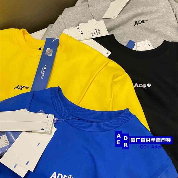 

same korean sweater blue leisure sports loose round neck pullover, Black