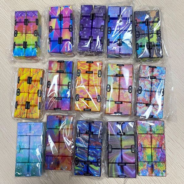 

infinity magic cube home decor creative galaxy toys antistress office flip cubic puzzle mini blocks decompression toy