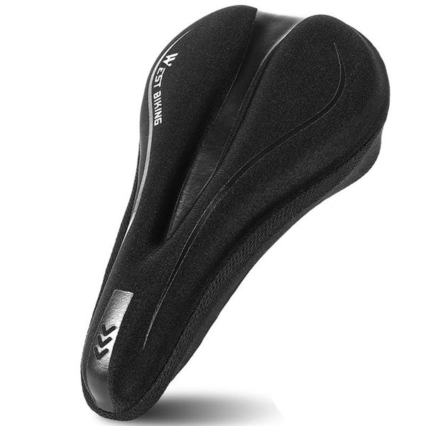 

bike saddles seat cover cushion 29x18cm bicycle saddle 3d soft cycling mountain thickene pad outdoor breathable