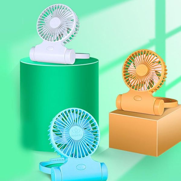 

electric fans neck fan personal handheld hanging 3 speed adjustable 2200mah usb rechargeable desk for outdoor office travel dropship