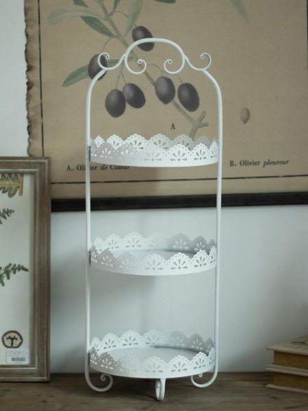 

other bakeware 3 tier farmhouse iron cake stand vintage white