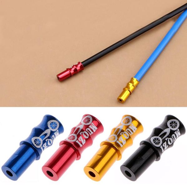 

bike brakes 10pcs bicycle cycling brake derailleur shifter cable end caps crimps 4mm