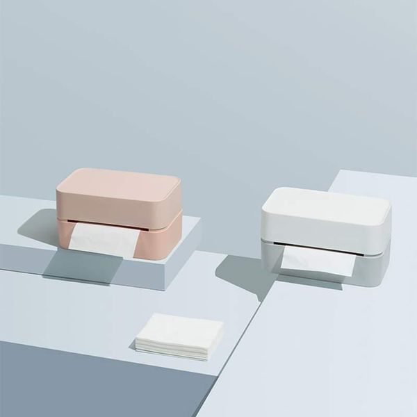

tissue boxes & napkins simple box mordern style household bin multifunctional drawer paper case towel storage drop