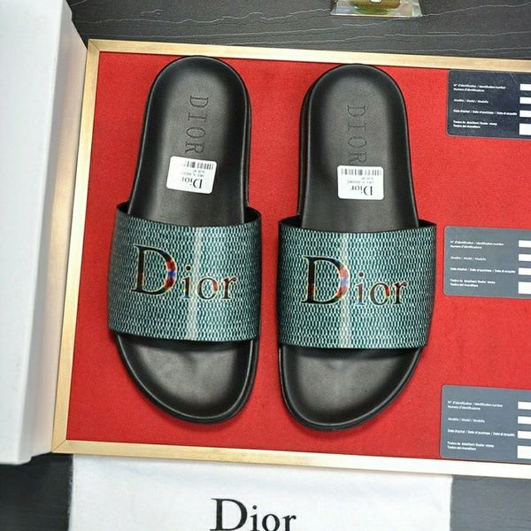 

europe station 2021 new men's casual slippers leather breathable sandals comfortable fashion trendzly, Black