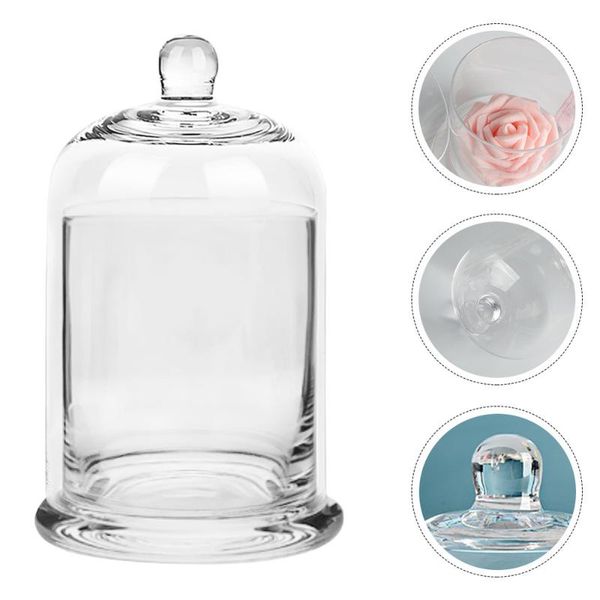 

set glass cover aroma cup dust-proof home decor (transparent) candles