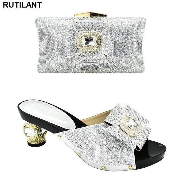 

dress shoes fashion italian women wedding pumps with purse summer high heeled for and bags set envio gratis, Black