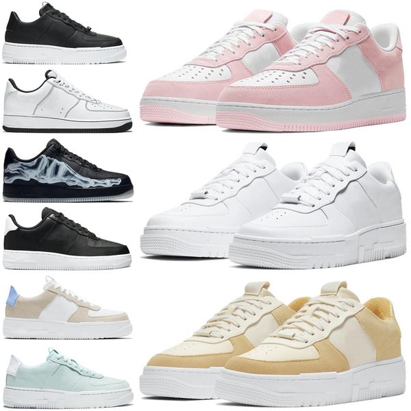 

react men women running shoes pixel undefeated triple black white mens womens trainers sports sneakers runners top