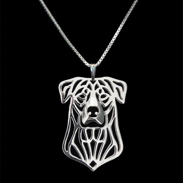 

pendant necklaces women's jewelry beauceron dog for lovers drop, Silver