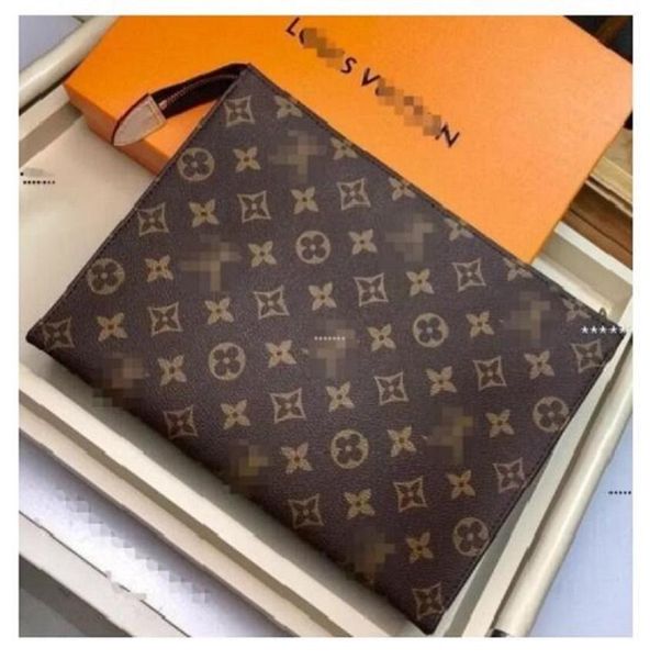 

gglvlouisvittonyslvutton fashion wash bag leather clutch famous brands old flower handbag shoulder bag tote ev, Red;black