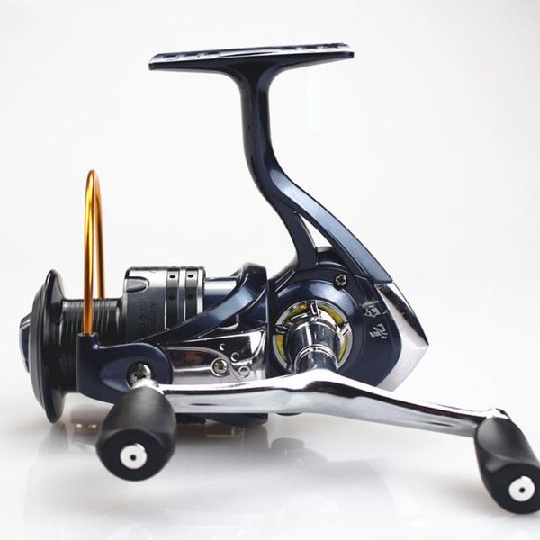

baitcasting reels cnc metal rocker arm spinning wheel 12+1 ball bearing 5.2:1 fishing freshwater saltwater coil 3000 lq