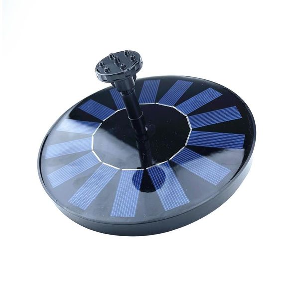 

garden decorations 1.7w floating solar fountain waterfall pool bird bath panel powered water pump decoration