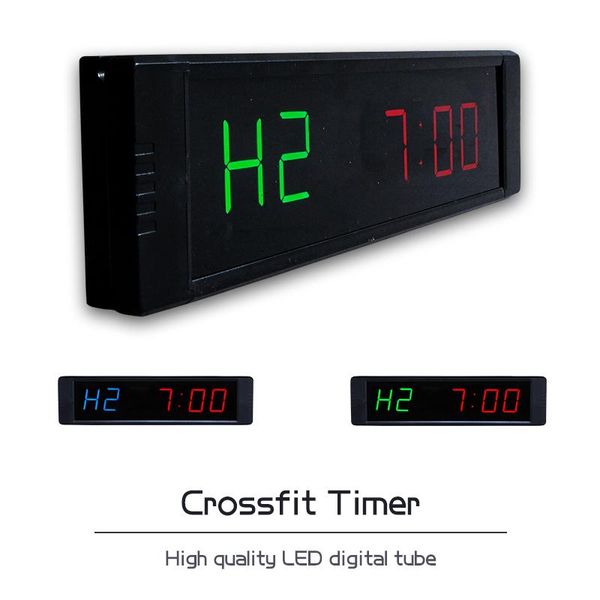 

wall clocks [ganxin]2021 1" led timer club garage crossfit sports gym