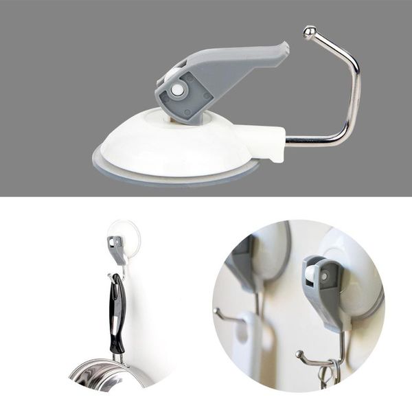 

hooks & rails 3pcs vacuum suction cup heavy duty hanger for kitchen bathroom living room