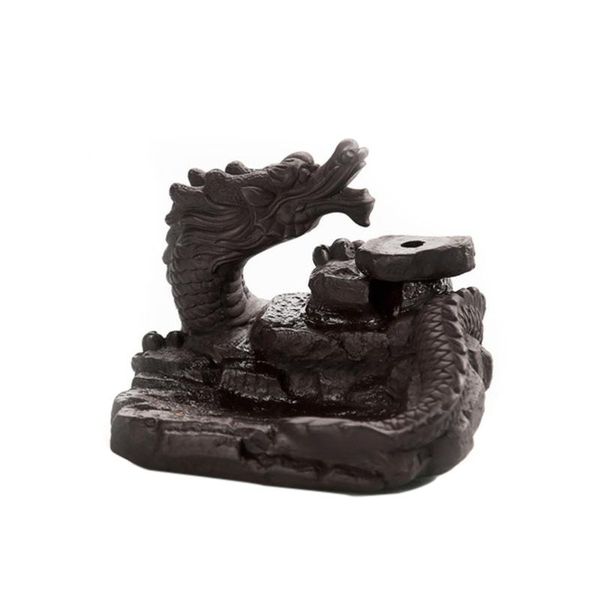 

fragrance lamps dragon ceramic backflow incense tower burner statue figurine