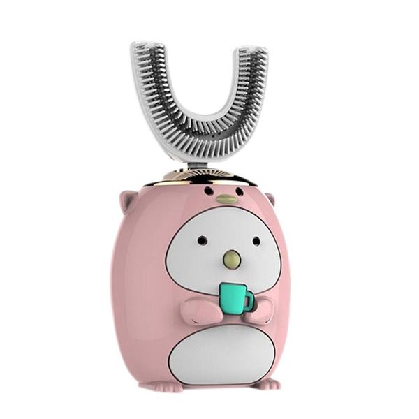 

smart electric toothbrush children's sonic toothbrush,u-shape rechargeable oral hygiene for kids