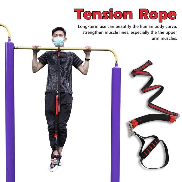

accessories fitness tension rope exercise sport equipment hanging belt chin up bar training for arms and back muscles workout