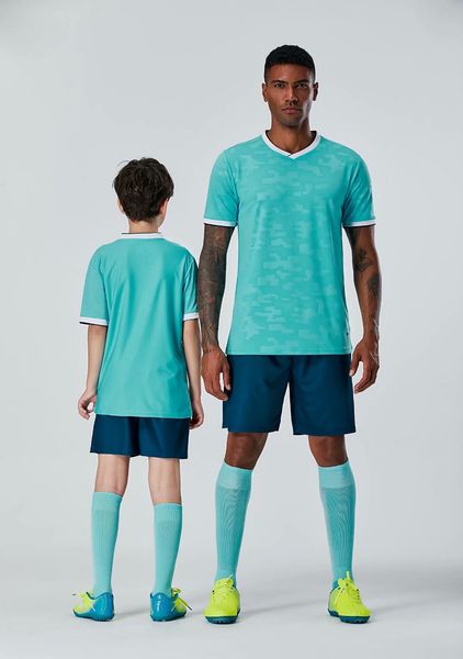 

#07 football uniform men+kids soccer jersey printing team custom track and field sports short-sleeved shirt, Black;yellow