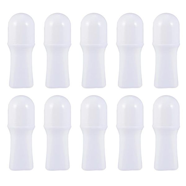 

storage bottles & jars 10pcs 50ml lotion roll-on essential oil roller