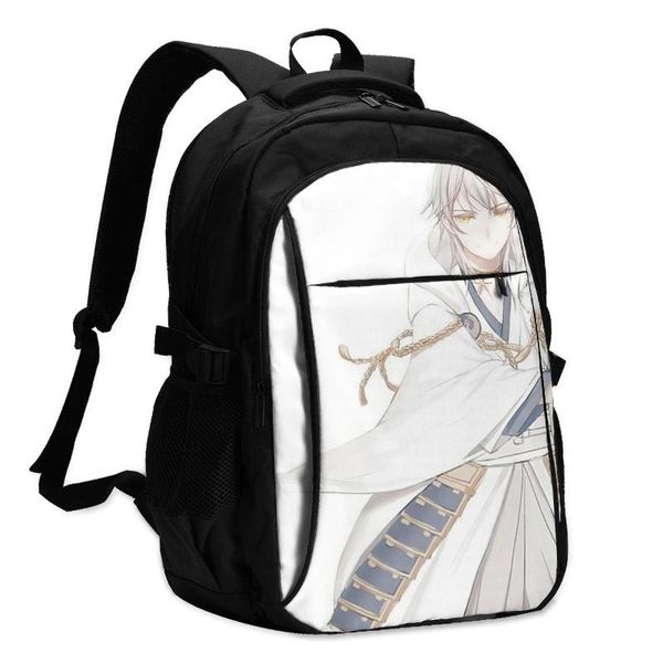 

backpack touken ranbu backpacks large stylish charging usb jogging bags