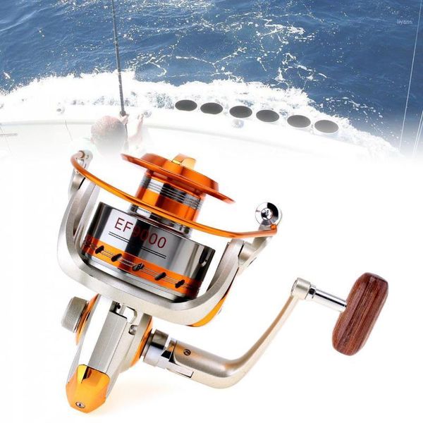 

spinning fishing reels 9000 series 12bb 4.1:1 gear ratio trolling long s casting big sea reel baitcasting