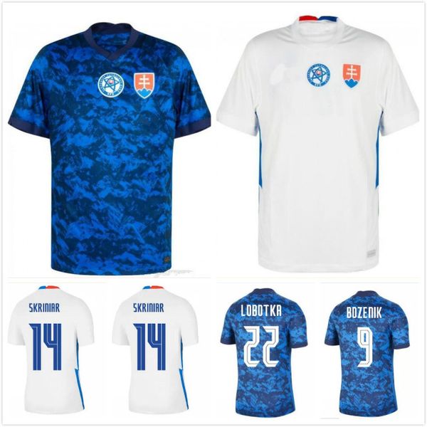 

2021 slovakia soccer jerseys 21 22 bozenik skrtel skriniar hamsik lobotka home biue away white national team football shirts maillot se foot, Black;yellow