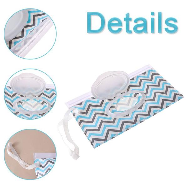 

tissue boxes & napkins cleaning wipes eco-friendly easy-carry snap-strap container wet bag clamshell cosmetic pouch clutch and clean