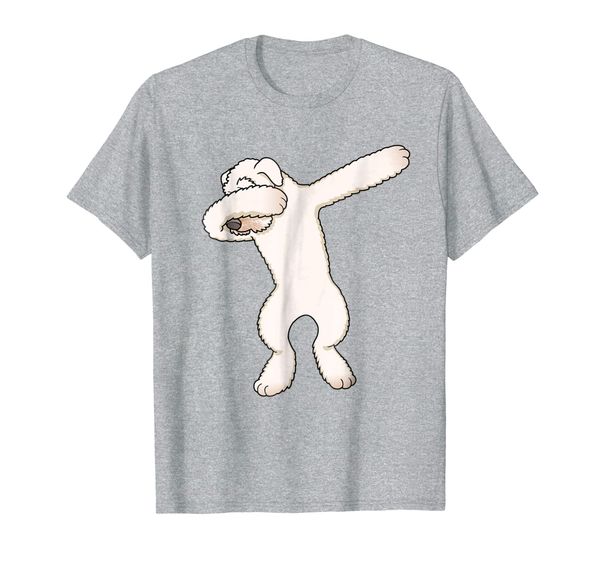 

dabbing soft coated wheaten terrier dab dance t-shirt, White;black