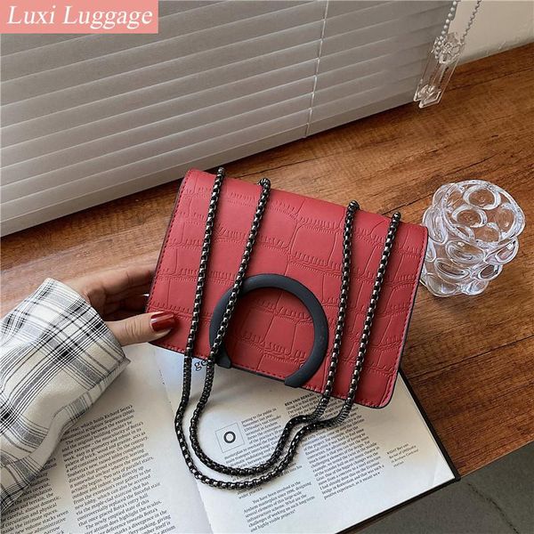 

evening bags luxury stone pattern leather crossbody bag for women fashion sac a main female shoulder handbags and purses