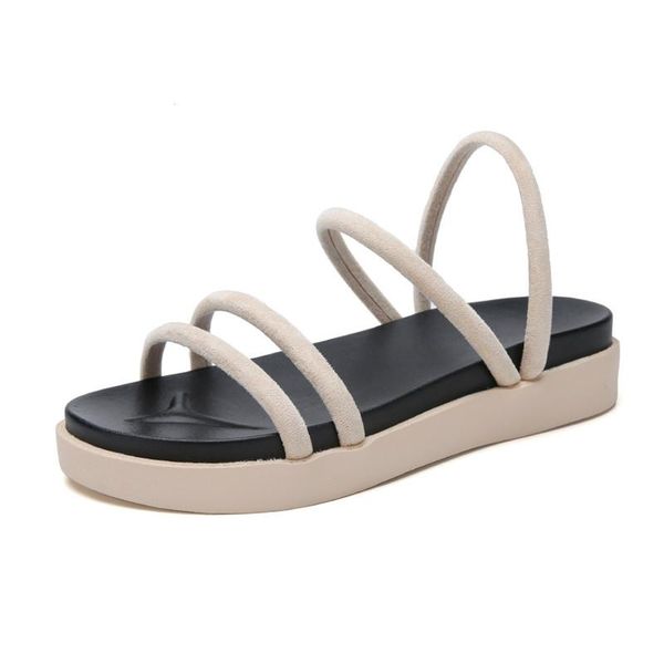 

summer women sandals black flat sandalias slippers ladies low heel slides