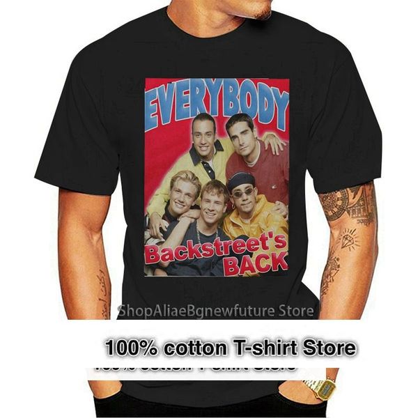 

men's t-shirts backstreet boys t shirt clothing item harajuku tee, White;black