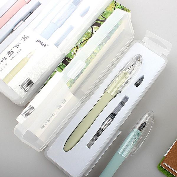 

fountain pens kawaii mixed colors ef 0.38mm pen writing tools office accessories students school stationery supplies ink nibs