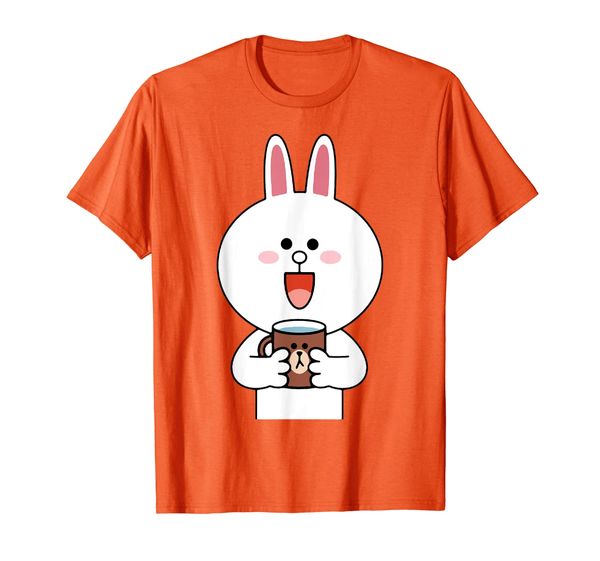 

Cute cony bunny rabbit brown bear lovers in love forever T-Shirt, Mainly pictures