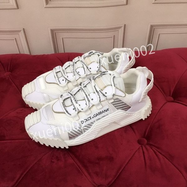 

designer luxury sneaker boots mens women reflective casual shoes genuine leather sneakers party velvet calfskin mixed fiber shoe 35-45, Black